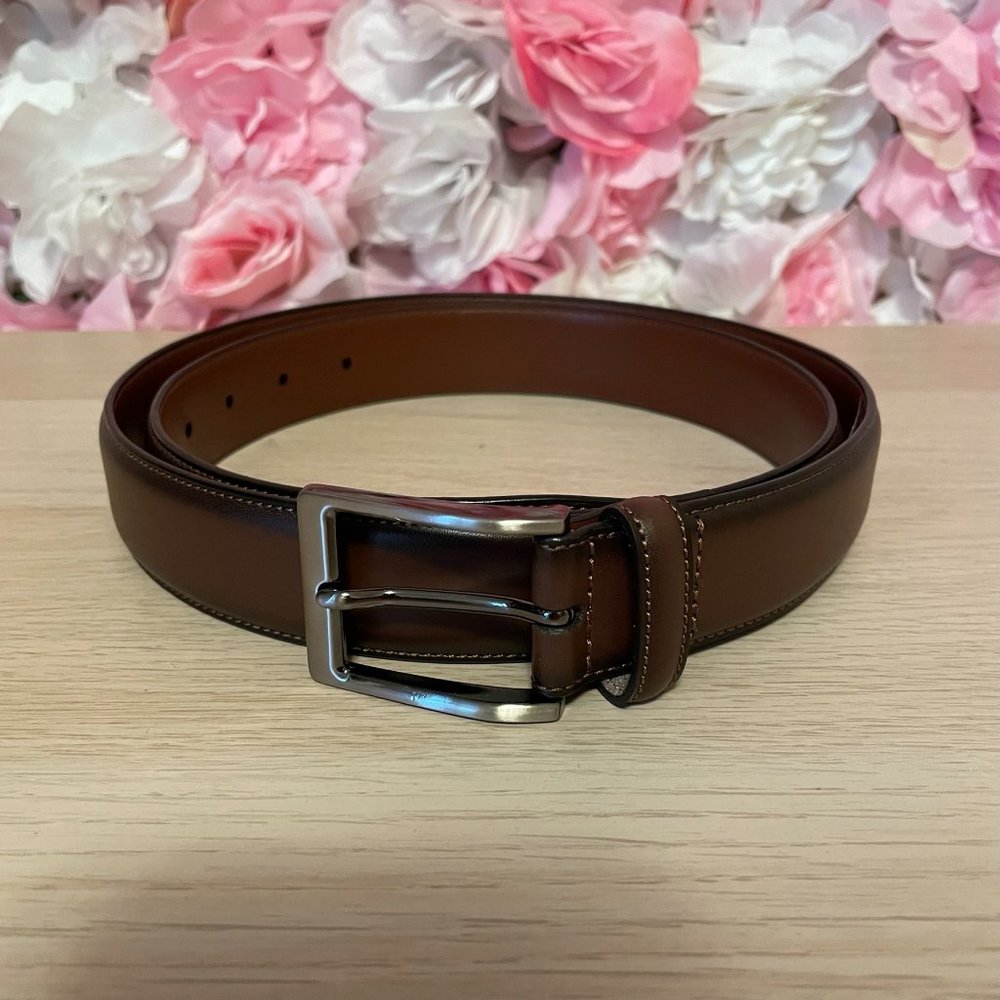 NWT Perry Ellis Portfolio Leather Belt Sz 38